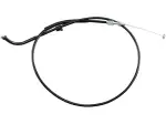 Schwarzes Vinyl-Gaszug - Schwarz - Standard - MP02286
