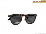 Schweißer-Sonnenbrille (rote Arme) - schwarz - Malossi