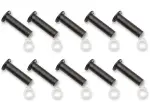 Schwenkbolzen/Clip-Kit - Schwarz, Poliert - 06170200