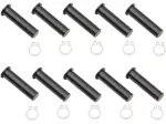 Schwenkbolzen/Clip-Set - Schwarz, Poliert - 06170196