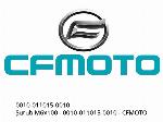 Screw M6x100 - 0010-011015-0010 - CFMOTO