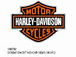 SCREW SWCKT HD CAP SEMS M6X12 - 1007M - Harley-Davidson