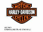 SCREW,6 LOBE BTN HD SEMS W/ LO - 10200661 - Harley-Davidson