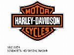 SCREW,BTN HD W/SEAL WASHR - 10200374 - Harley-Davidson