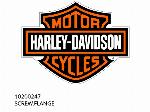 SCREW,FLANGE - 10200247 - Harley-Davidson