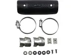 Scut termic universal cu prindere - lungime: mare - material: carbon - culoare: negru - Leo Vince