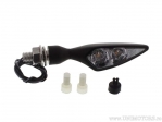 Señal de giro LED Micro Rhombus Extreme BLACK con vidrio blanco FS / SD - Kellermann