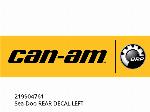 SEADOO REAR DECAL LEFT - 219904761 - Can-AM