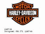 Serie segmenti, 1550, std. - 22457-03 - Harley-Davidson