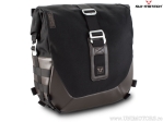 Set borsa laterale sinistra Legend Gear LC2 (13,5L) e supporto SLC - nero-marrone - modelli Ducati Scrambler - SW-Motech