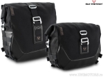 Set borse laterali Legend Gear LC2 / LC1 Black Edition e supporti SLC - Ducati modelli Scrambler ('18-) - SW-Motech