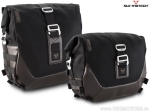 Set borse laterali Legend Gear LC2 / LC1 e supporti SLC - nero-marrone - Ducati modelli Scrambler ('14-) - SW-Motech