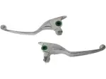 Set Brems- und Kupplungshebel mit breitem Blatt - Chrom - 06101953