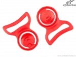 Set catarame enduro / cross - For Fluid Knee Brace Serves 1 Pair (rosu) - Alpinestars