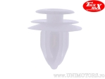 Set di plastica nit bianco 10 pezzi per diametro 8,0mm - Suzuki DL 650 A V-Strom ABS - TourMax