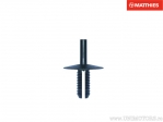Set di plastica Nit nera di 10 pezzi per diametro di 6,5mm - BMW K 1200 LT ABS ('99-'03) - JM