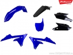 Set plastice albastre/negre - Yamaha YZ 250 F 4T ('14-'18) / YZ 450 F ('14-'17) - Polisport