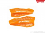 Set plastice de schimb culoare portocalie protectii maini MX Force - Polisport