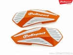 Set plastice de schimb culoare portocaliu alb protectii maini MX Air - Polisport