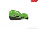 Set plastice de schimb culoare verde protectii maini MX Rocks - Polisport