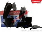Set plastice (negre) - KTM EXC 125 / EXC 200 / EXC 250 / EXC 400 / EXC 300 / EXC 450 Racing ('05-'07) / SX ('05-'06) - Polisport