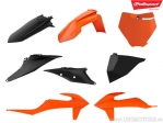 Set plastice portocalii/negre - KTM SX 125 / SX 150 / SX 250 / SX-F 250 ie / SX-F 350 ie / SX-F 450 ie ('19-'22) - Polisport