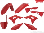 Set plastice rosii - Honda CRF 250 R ('18-'19) / Honda CRF 450 R ('17-'19) - Polisport