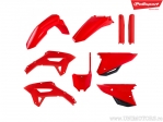 Set plastice rosii/negre - Honda CRF 450 RX ('21-'22) - Polisport