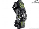 Set protectii genunchi enduro / cross Youth (copii) Bionic 5S (negru/antracit/galben) - Alpinestars
