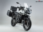 Set protezioni Adventure (paramotore + 2x crashbar + paramani + 2x crashpad) - Triumph Tiger 1200 Explorer ('11-'15) - SW-Motech