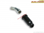 Set schuine buis (45 graden) - Malossi