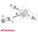 Set segmenti D52.40 mm - Honda ANF Innova 4T 125cc - Honda