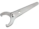 Shock Spanner Wrench - Silver, Zinc Plated - DS192282