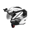 SIFAM - Jethelm S-LINE S769 TROOPER - Weiß/Schwarz [L]