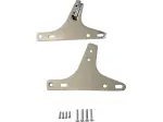 Sissy Bar Seitenplatten - Chrom - 15040122
