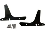 Sissy Bar Side Plates - Black, Gloss - 15040118