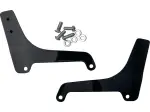 Sissy Bar Side Plates - Black, Gloss - 15040131