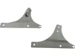 Sissy Bar Side Plates - Chrome - 15040115