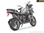 Slip-On Line Muffler - BMW R 1200 GS ABS ('13-'18) / R 1200 GS ABS Adventure Triple Black ('13-'14) (E-Mark) - Akrapovič