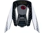 SM5 Helmet Visor - Black, Gray, Gloss, Gold - Adult - One Size - 01321633
