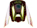 SM5 Helmet Visor - Black, Red, Gloss, Yellow Fluo - Adult - One Size - 01321632