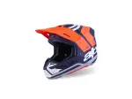 SM7 Core Helm - Blau, Orange - Erwachsene - 2XL - 01109086
