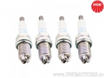 Spark plug BKUR6ET10 set 4 pieces - NGK