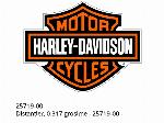 Spaziatore, spessore 0,317 - 25719-00 - Harley-Davidson