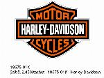 Spessore, 2.450/tappet - 18675-01K - Harley-Davidson
