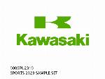 SPORTS 2023 SAMPLE SET - 000SPU2310 - Kawasaki
