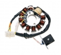 Stator alternator with 11 coils - GY6-125-150 4-stroke 125-150cc / Adly / Baotian / Ering / Flex / SYM 4-stroke 125-150cc - 101 