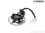 Stator / bobină de inducție / aprindere, 1 conector cu trei pini + 3 fire - Athena
