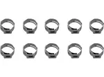 Stepless® Ear Clamps for Fuel System - Silver, Raw - 24010561