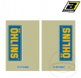 Sticker furca - TRANSPARENT OHLINS 27x17 cm - JM